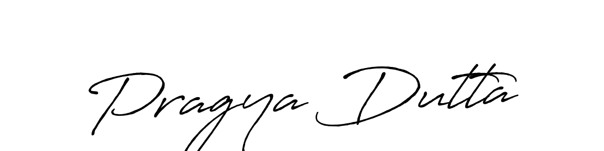 Also You can easily find your signature by using the search form. We will create Pragya Dutta name handwritten signature images for you free of cost using Antro_Vectra_Bolder sign style. Pragya Dutta signature style 7 images and pictures png