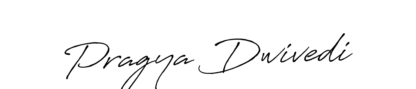 Antro_Vectra_Bolder is a professional signature style that is perfect for those who want to add a touch of class to their signature. It is also a great choice for those who want to make their signature more unique. Get Pragya Dwivedi name to fancy signature for free. Pragya Dwivedi signature style 7 images and pictures png