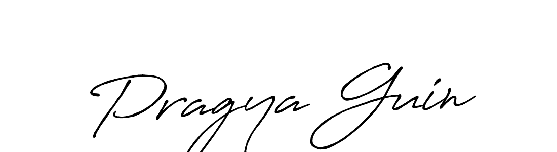 How to Draw Pragya Guin signature style? Antro_Vectra_Bolder is a latest design signature styles for name Pragya Guin. Pragya Guin signature style 7 images and pictures png