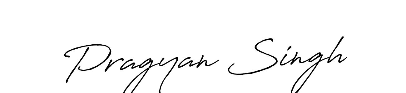 Similarly Antro_Vectra_Bolder is the best handwritten signature design. Signature creator online .You can use it as an online autograph creator for name Pragyan Singh. Pragyan Singh signature style 7 images and pictures png