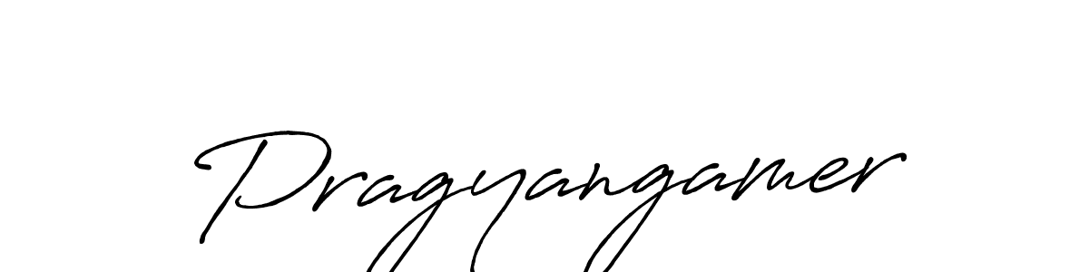 It looks lik you need a new signature style for name Pragyangamer. Design unique handwritten (Antro_Vectra_Bolder) signature with our free signature maker in just a few clicks. Pragyangamer signature style 7 images and pictures png