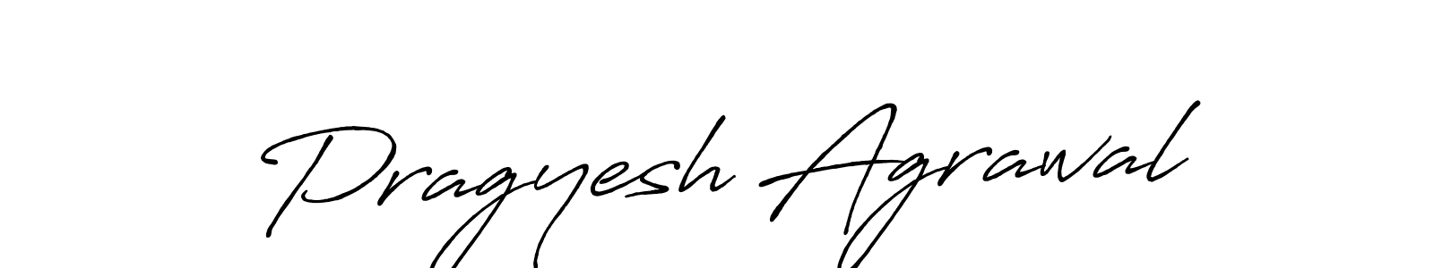 Pragyesh Agrawal stylish signature style. Best Handwritten Sign (Antro_Vectra_Bolder) for my name. Handwritten Signature Collection Ideas for my name Pragyesh Agrawal. Pragyesh Agrawal signature style 7 images and pictures png