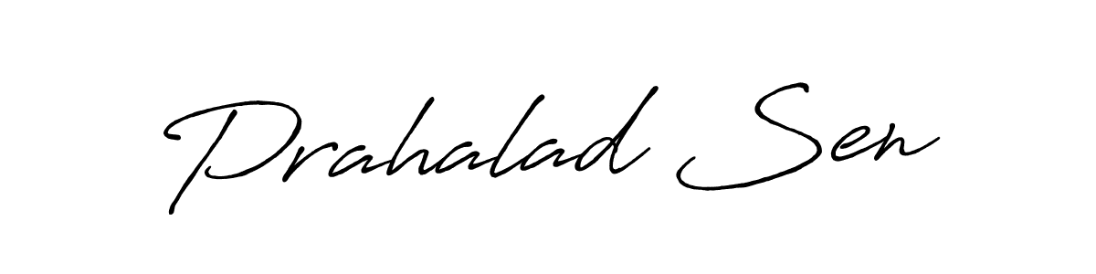 Make a beautiful signature design for name Prahalad Sen. Use this online signature maker to create a handwritten signature for free. Prahalad Sen signature style 7 images and pictures png