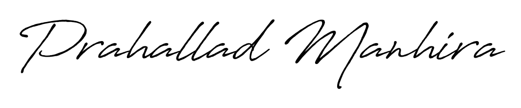 Transform the name Prahallad Manhira into a signature masterpiece using Antro_Vectra_Bolder font. Ideal for photographers, artists, and creators looking for watermarks. Prahallad Manhira signature style 7 images and pictures png