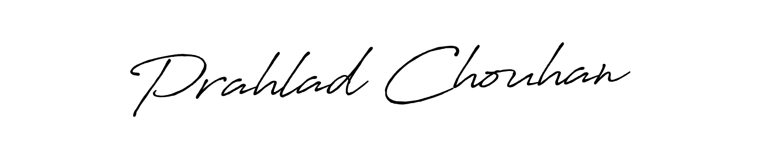 How to make Prahlad Chouhan signature? Antro_Vectra_Bolder is a professional autograph style. Create handwritten signature for Prahlad Chouhan name. Prahlad Chouhan signature style 7 images and pictures png