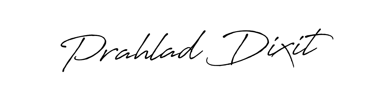 Design your own signature with our free online signature maker. With this signature software, you can create a handwritten (Antro_Vectra_Bolder) signature for name Prahlad Dixit. Prahlad Dixit signature style 7 images and pictures png