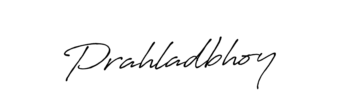 Once you've used our free online signature maker to create your best signature Antro_Vectra_Bolder style, it's time to enjoy all of the benefits that Prahladbhoy name signing documents. Prahladbhoy signature style 7 images and pictures png