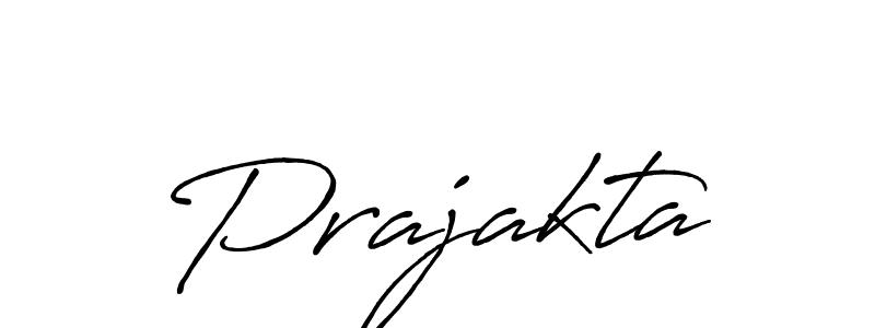 Make a beautiful signature design for name Prajakta. Use this online signature maker to create a handwritten signature for free. Prajakta signature style 7 images and pictures png