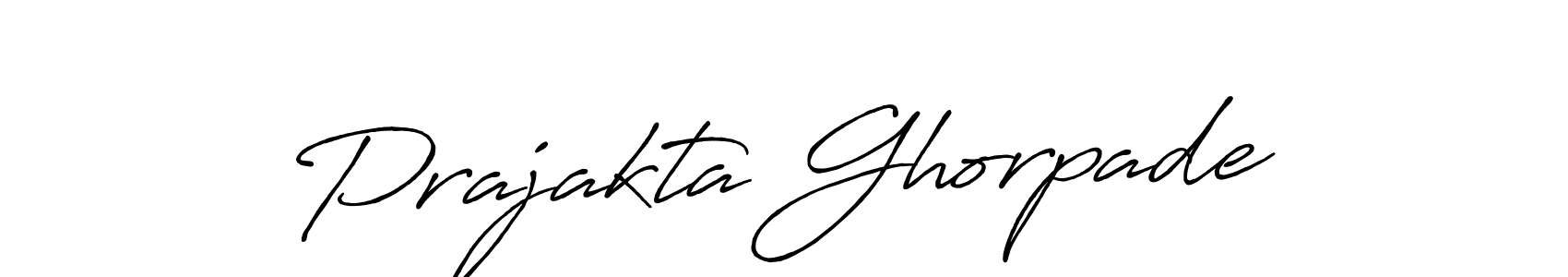 Use a signature maker to create a handwritten signature online. With this signature software, you can design (Antro_Vectra_Bolder) your own signature for name Prajakta Ghorpade. Prajakta Ghorpade signature style 7 images and pictures png