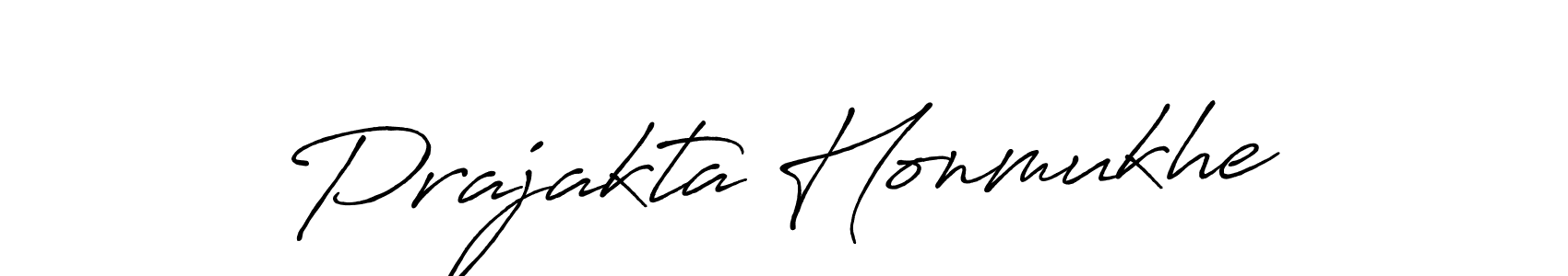 It looks lik you need a new signature style for name Prajakta Honmukhe. Design unique handwritten (Antro_Vectra_Bolder) signature with our free signature maker in just a few clicks. Prajakta Honmukhe signature style 7 images and pictures png