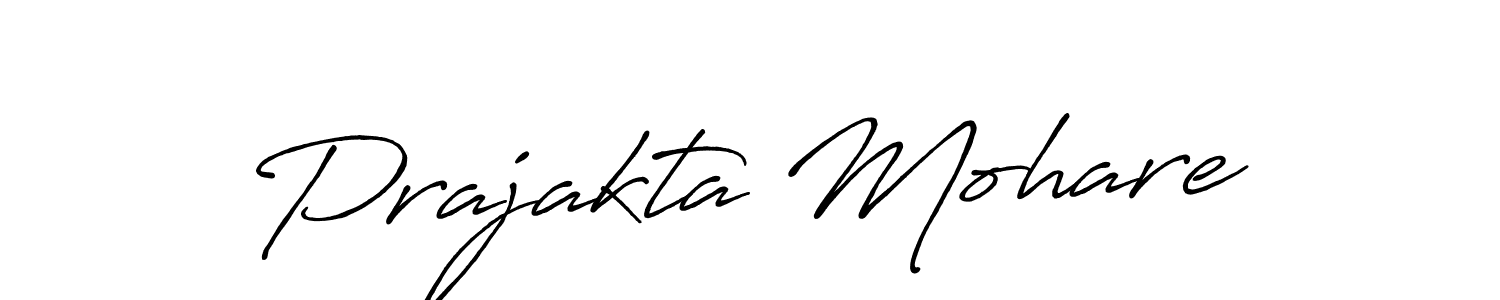 if you are searching for the best signature style for your name Prajakta Mohare. so please give up your signature search. here we have designed multiple signature styles  using Antro_Vectra_Bolder. Prajakta Mohare signature style 7 images and pictures png