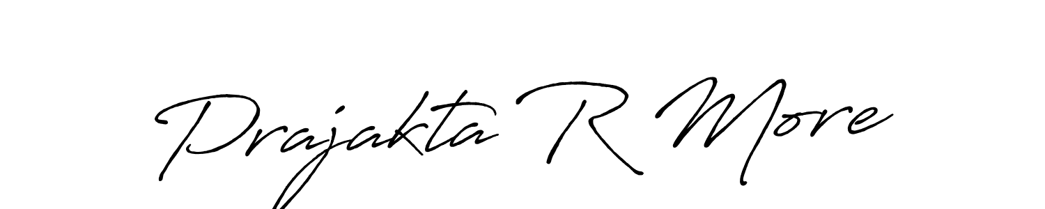 This is the best signature style for the Prajakta R More name. Also you like these signature font (Antro_Vectra_Bolder). Mix name signature. Prajakta R More signature style 7 images and pictures png