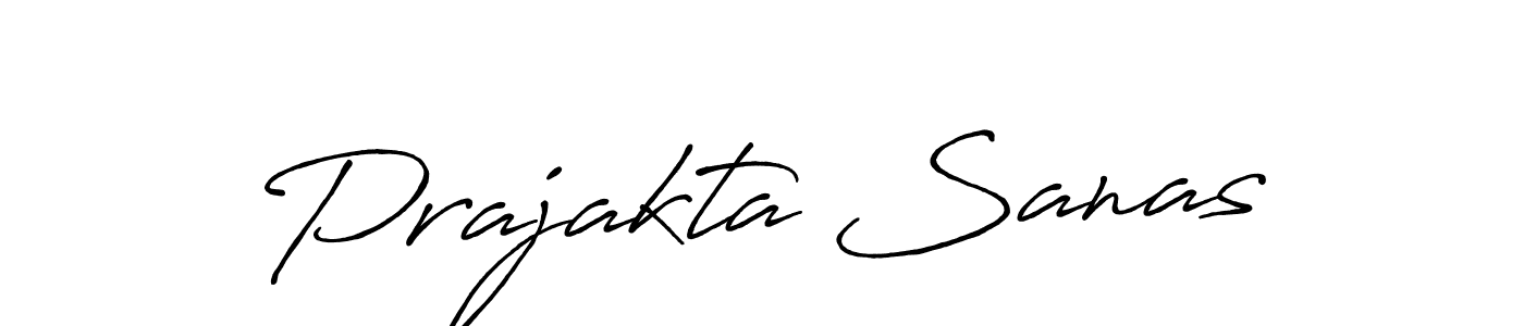 Make a beautiful signature design for name Prajakta Sanas. Use this online signature maker to create a handwritten signature for free. Prajakta Sanas signature style 7 images and pictures png