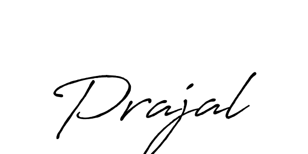 Design your own signature with our free online signature maker. With this signature software, you can create a handwritten (Antro_Vectra_Bolder) signature for name Prajal. Prajal signature style 7 images and pictures png