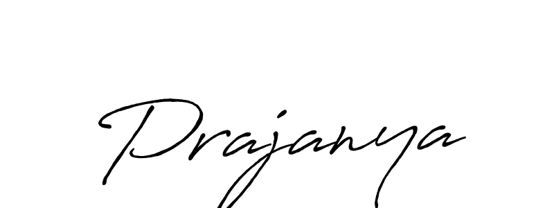 if you are searching for the best signature style for your name Prajanya. so please give up your signature search. here we have designed multiple signature styles  using Antro_Vectra_Bolder. Prajanya signature style 7 images and pictures png