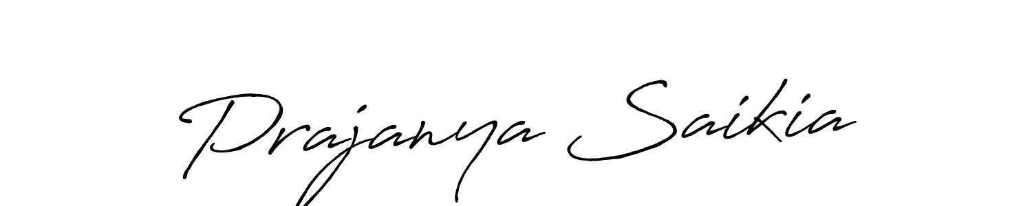 You can use this online signature creator to create a handwritten signature for the name Prajanya Saikia. This is the best online autograph maker. Prajanya Saikia signature style 7 images and pictures png