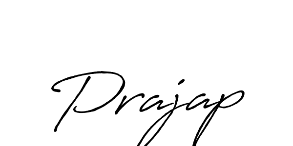 Prajap stylish signature style. Best Handwritten Sign (Antro_Vectra_Bolder) for my name. Handwritten Signature Collection Ideas for my name Prajap. Prajap signature style 7 images and pictures png