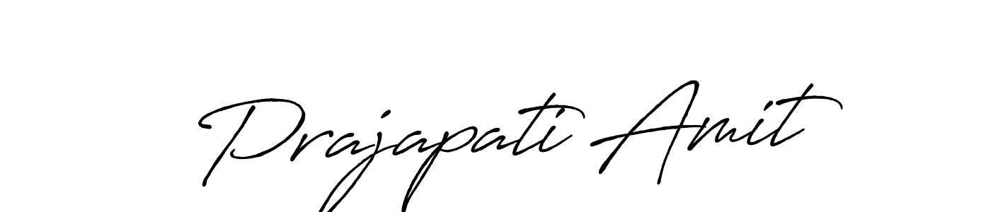 Prajapati Amit stylish signature style. Best Handwritten Sign (Antro_Vectra_Bolder) for my name. Handwritten Signature Collection Ideas for my name Prajapati Amit. Prajapati Amit signature style 7 images and pictures png