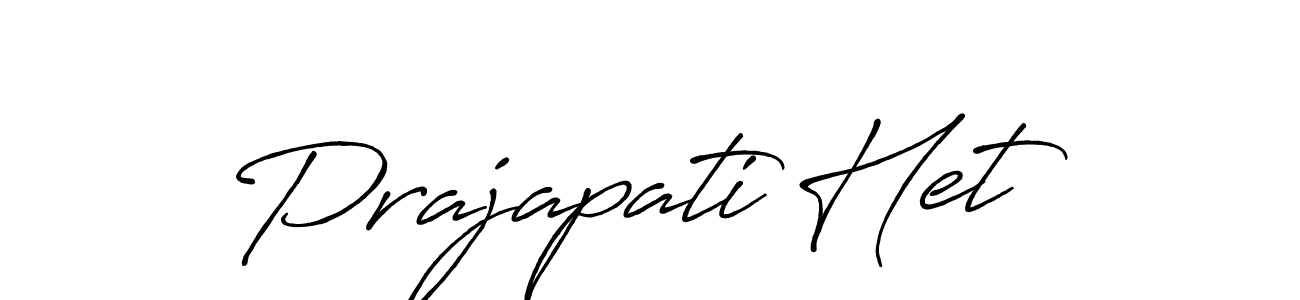 The best way (Antro_Vectra_Bolder) to make a short signature is to pick only two or three words in your name. The name Prajapati Het include a total of six letters. For converting this name. Prajapati Het signature style 7 images and pictures png