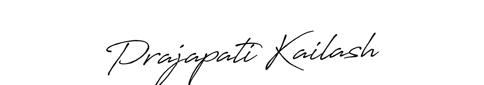 if you are searching for the best signature style for your name Prajapati Kailash. so please give up your signature search. here we have designed multiple signature styles  using Antro_Vectra_Bolder. Prajapati Kailash signature style 7 images and pictures png