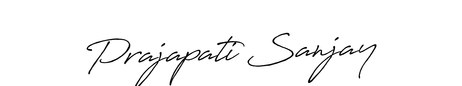 How to Draw Prajapati Sanjay signature style? Antro_Vectra_Bolder is a latest design signature styles for name Prajapati Sanjay. Prajapati Sanjay signature style 7 images and pictures png