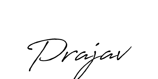 It looks lik you need a new signature style for name Prajav. Design unique handwritten (Antro_Vectra_Bolder) signature with our free signature maker in just a few clicks. Prajav signature style 7 images and pictures png