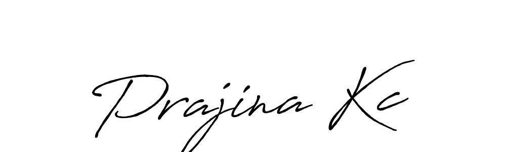 It looks lik you need a new signature style for name Prajina Kc. Design unique handwritten (Antro_Vectra_Bolder) signature with our free signature maker in just a few clicks. Prajina Kc signature style 7 images and pictures png