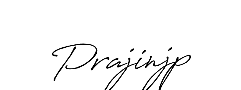 Make a beautiful signature design for name Prajinjp. With this signature (Antro_Vectra_Bolder) style, you can create a handwritten signature for free. Prajinjp signature style 7 images and pictures png