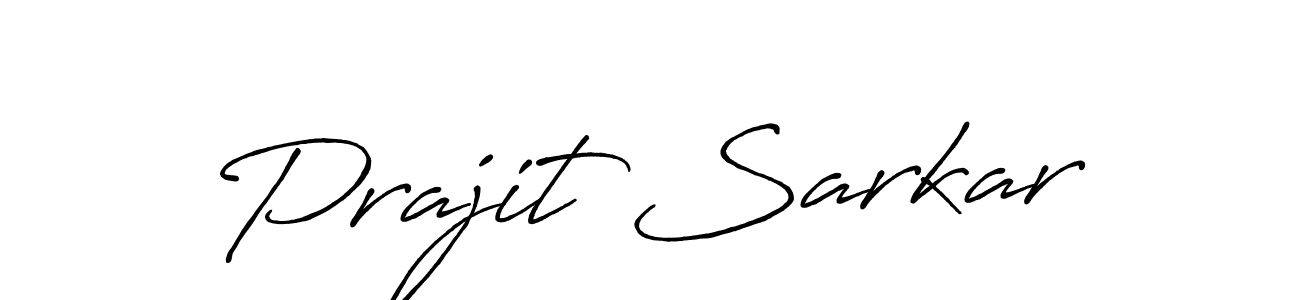 Prajit Sarkar stylish signature style. Best Handwritten Sign (Antro_Vectra_Bolder) for my name. Handwritten Signature Collection Ideas for my name Prajit Sarkar. Prajit Sarkar signature style 7 images and pictures png