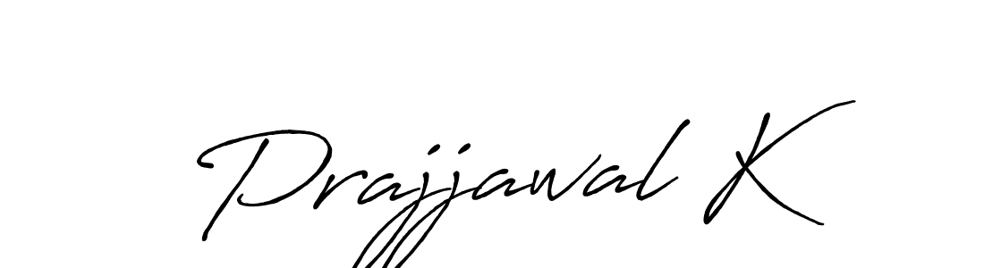 Antro_Vectra_Bolder is a professional signature style that is perfect for those who want to add a touch of class to their signature. It is also a great choice for those who want to make their signature more unique. Get Prajjawal K name to fancy signature for free. Prajjawal K signature style 7 images and pictures png