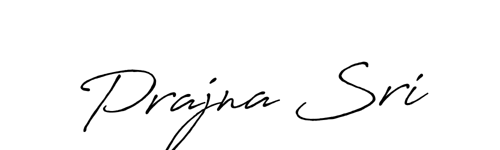 Use a signature maker to create a handwritten signature online. With this signature software, you can design (Antro_Vectra_Bolder) your own signature for name Prajna Sri. Prajna Sri signature style 7 images and pictures png