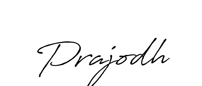 How to make Prajodh signature? Antro_Vectra_Bolder is a professional autograph style. Create handwritten signature for Prajodh name. Prajodh signature style 7 images and pictures png