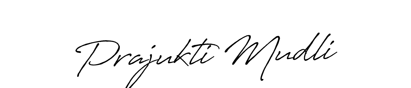 if you are searching for the best signature style for your name Prajukti Mudli. so please give up your signature search. here we have designed multiple signature styles  using Antro_Vectra_Bolder. Prajukti Mudli signature style 7 images and pictures png