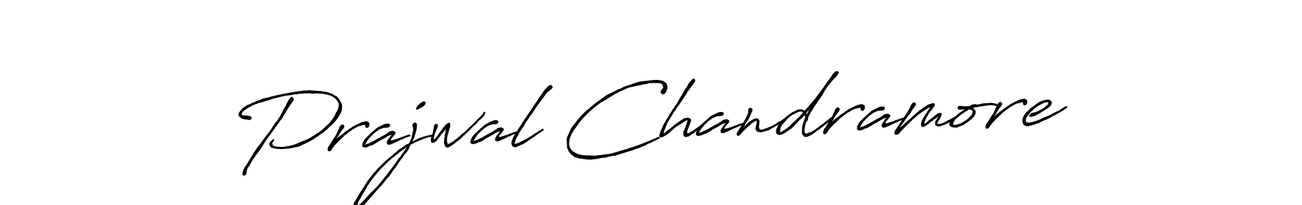 Also You can easily find your signature by using the search form. We will create Prajwal Chandramore name handwritten signature images for you free of cost using Antro_Vectra_Bolder sign style. Prajwal Chandramore signature style 7 images and pictures png