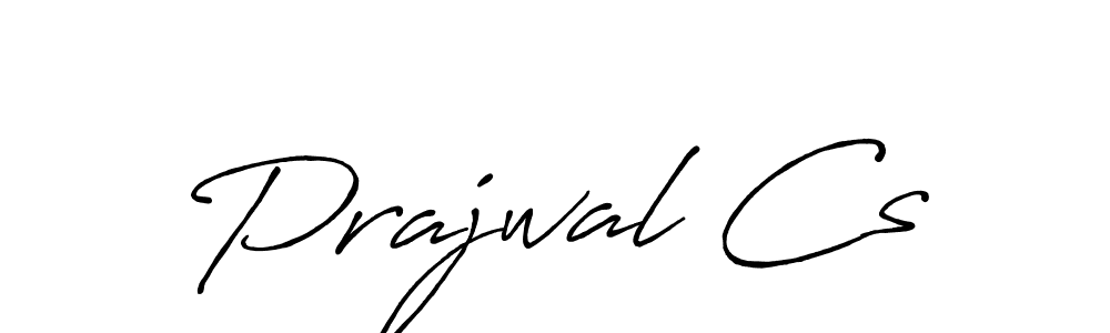 You can use this online signature creator to create a handwritten signature for the name Prajwal Cs. This is the best online autograph maker. Prajwal Cs signature style 7 images and pictures png