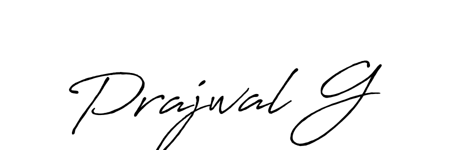 Make a beautiful signature design for name Prajwal G. Use this online signature maker to create a handwritten signature for free. Prajwal G signature style 7 images and pictures png
