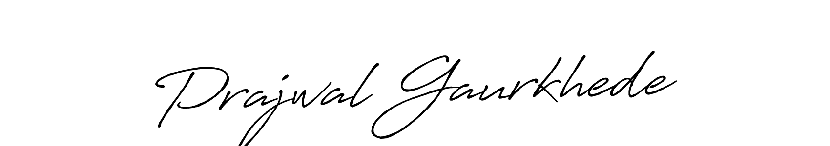 Make a beautiful signature design for name Prajwal Gaurkhede. Use this online signature maker to create a handwritten signature for free. Prajwal Gaurkhede signature style 7 images and pictures png