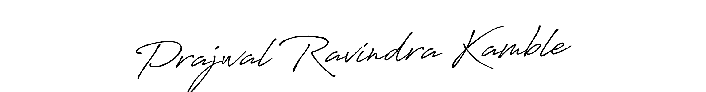 Create a beautiful signature design for name Prajwal Ravindra Kamble. With this signature (Antro_Vectra_Bolder) fonts, you can make a handwritten signature for free. Prajwal Ravindra Kamble signature style 7 images and pictures png