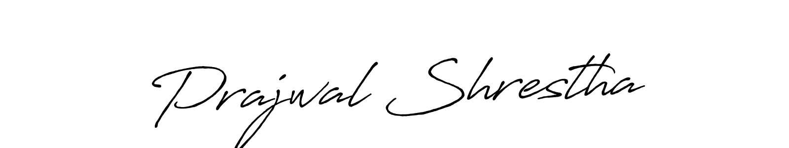 The best way (Antro_Vectra_Bolder) to make a short signature is to pick only two or three words in your name. The name Prajwal Shrestha include a total of six letters. For converting this name. Prajwal Shrestha signature style 7 images and pictures png