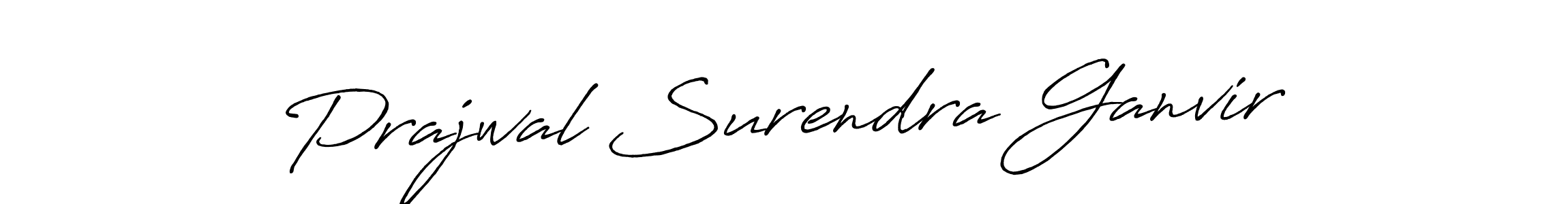 Also You can easily find your signature by using the search form. We will create Prajwal Surendra Ganvir name handwritten signature images for you free of cost using Antro_Vectra_Bolder sign style. Prajwal Surendra Ganvir signature style 7 images and pictures png