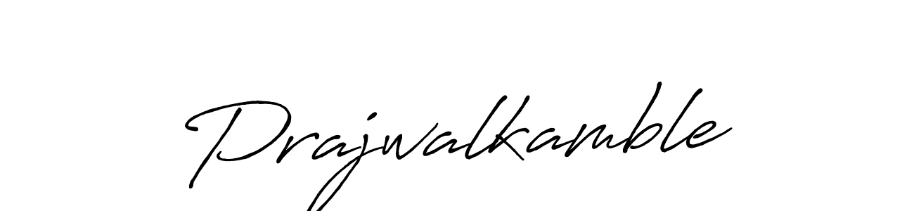 Similarly Antro_Vectra_Bolder is the best handwritten signature design. Signature creator online .You can use it as an online autograph creator for name Prajwalkamble. Prajwalkamble signature style 7 images and pictures png