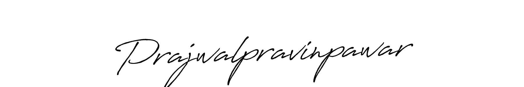 Make a beautiful signature design for name Prajwalpravinpawar. With this signature (Antro_Vectra_Bolder) style, you can create a handwritten signature for free. Prajwalpravinpawar signature style 7 images and pictures png