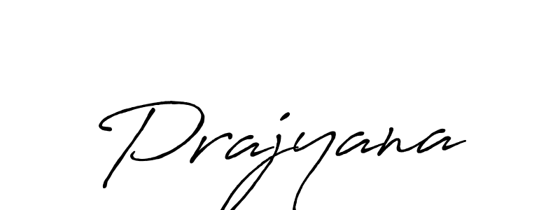 How to make Prajyana signature? Antro_Vectra_Bolder is a professional autograph style. Create handwritten signature for Prajyana name. Prajyana signature style 7 images and pictures png