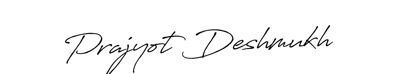 Prajyot Deshmukh stylish signature style. Best Handwritten Sign (Antro_Vectra_Bolder) for my name. Handwritten Signature Collection Ideas for my name Prajyot Deshmukh. Prajyot Deshmukh signature style 7 images and pictures png