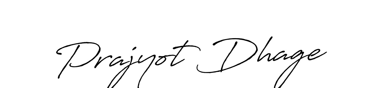 Make a beautiful signature design for name Prajyot Dhage. Use this online signature maker to create a handwritten signature for free. Prajyot Dhage signature style 7 images and pictures png
