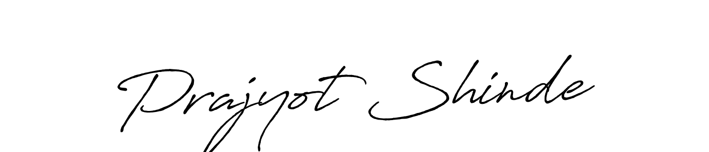 Prajyot Shinde stylish signature style. Best Handwritten Sign (Antro_Vectra_Bolder) for my name. Handwritten Signature Collection Ideas for my name Prajyot Shinde. Prajyot Shinde signature style 7 images and pictures png