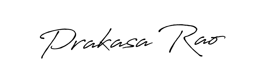 Design your own signature with our free online signature maker. With this signature software, you can create a handwritten (Antro_Vectra_Bolder) signature for name Prakasa Rao. Prakasa Rao signature style 7 images and pictures png