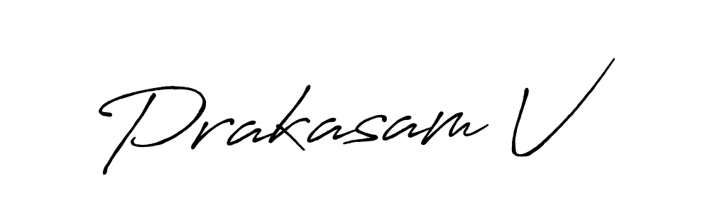 How to make Prakasam V signature? Antro_Vectra_Bolder is a professional autograph style. Create handwritten signature for Prakasam V name. Prakasam V signature style 7 images and pictures png