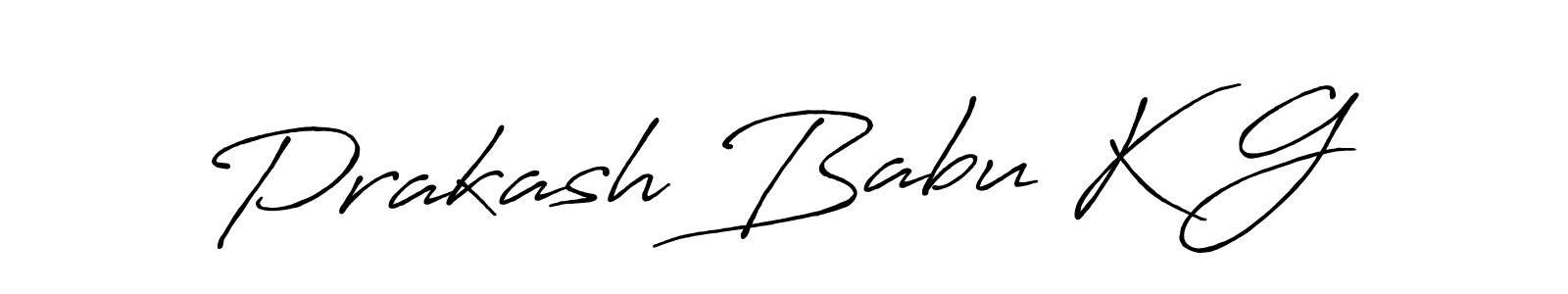 Once you've used our free online signature maker to create your best signature Antro_Vectra_Bolder style, it's time to enjoy all of the benefits that Prakash Babu K G name signing documents. Prakash Babu K G signature style 7 images and pictures png