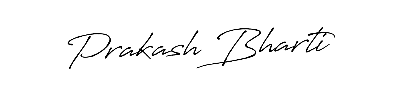 How to Draw Prakash Bharti signature style? Antro_Vectra_Bolder is a latest design signature styles for name Prakash Bharti. Prakash Bharti signature style 7 images and pictures png